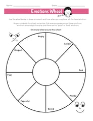 Emotions Wheel