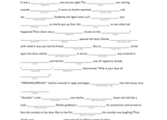 Fill in the Zombie Story