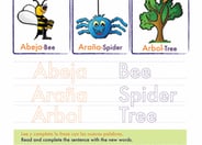 Spanish Alphabet: "A"