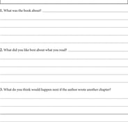 Reading Response Journal