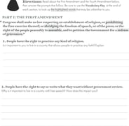 Opinion: The First and Fourth Amendments