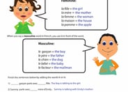 Masculine and Feminine in French