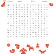 Christmas Around the World Word Search