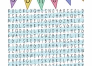School Supplies Word Search