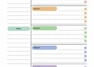Printable Homework Planner