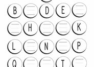 Fill in Missing Alphabet Letters