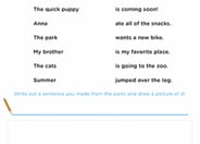 Beginning Grammar: Parts of a Sentence