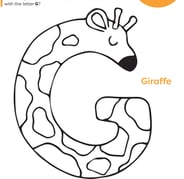 Color the Animal Alphabet: G