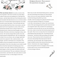 The Secret Garden: Reading Comprehension