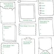 All About Me: Graphic Organizer