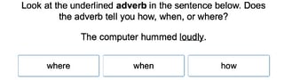 How, When, and Where Adverbs 1