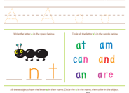 Beginning Reading: All About the Letter A