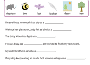 Similes: Easy as Pie