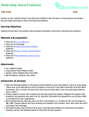 Multi-Step Word Problems